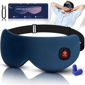 Zinpaza Cordless Heated Eye Mask